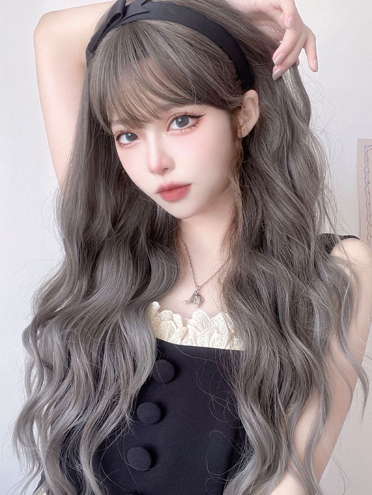 Long Curly Synthetic Wig With Bangs.jpg